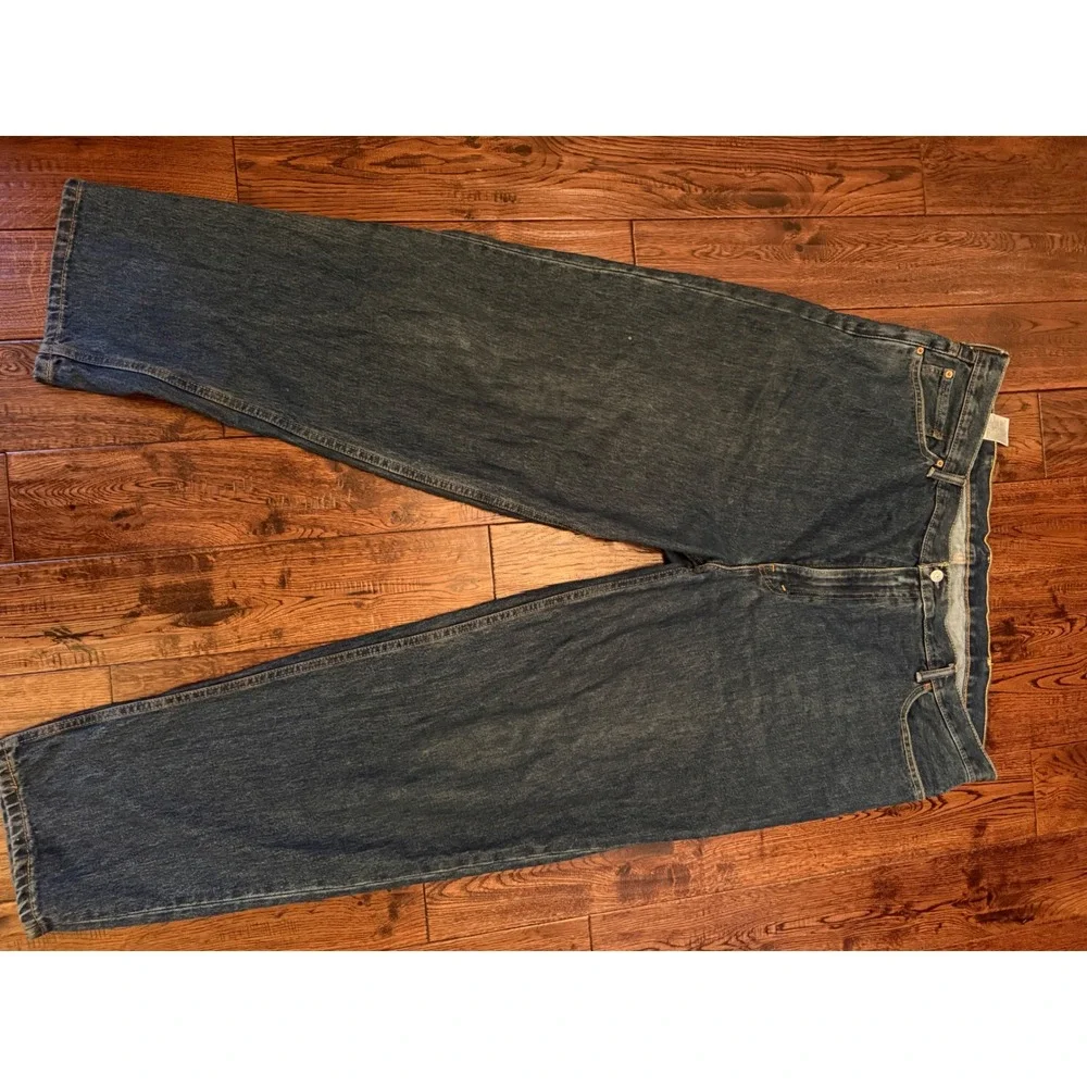 Levi's 560 Comfort Fit Relaxed Taper Jeans Men's 46x34 Blue Denim Classic